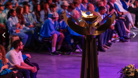 Photo of the Summer Games Torch